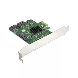Контроллер Exegate EXE-503 EX283710RUS PCI-E 2.0, SATA3 6Gb/s, 4 int (OEM)