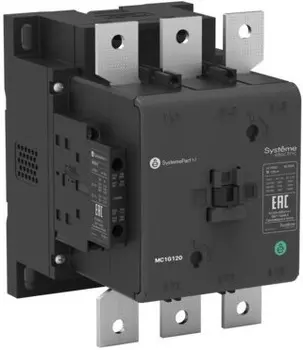 Контактор Systeme Electric MC1G120Q5 MC1G 3P 120A 2НО+2НЗ 380V 50ГЦ