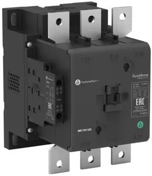 Контактор Systeme Electric MC1G160M5 MC1G 3P 160A 2НО+2НЗ 220V 50ГЦ