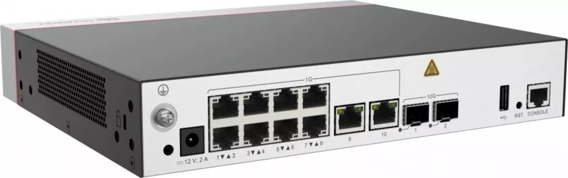 Контроллер Huawei AC650-256AP 02355NCH Access, 10*GE ports, 2*10GE SFP+ ports, built-in 256 license