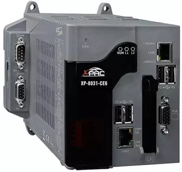 Контроллер ICP DAS XP-8031-CE6 x86 CPU, Windows CE6 OS, and 0 I/O Slot (RoHS)