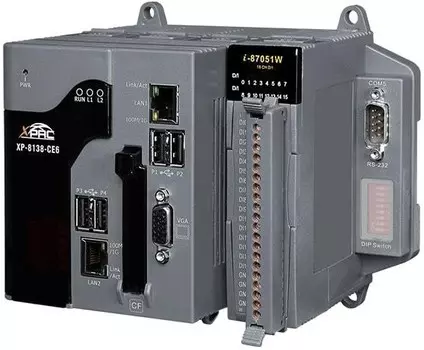 Контроллер ICP DAS XP-8138-CE6 1 I/O slot WinCE 6.0 Based Win-GRAF XPAC (OS: Multi-Language version) (RoHS)