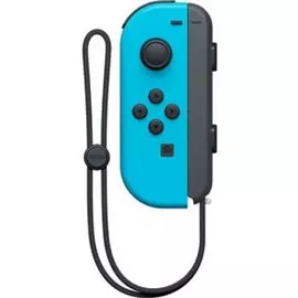 Контроллер Nintendo Joy-Con левый (неоновый синий)