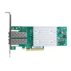 Контроллер Qlogic QLE2742-SR-CK 32Gb, Dual Port FC HBA, PCIe Gen3 x8, SR LC multi-mode optic