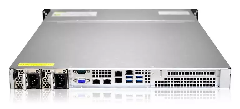 Контроллер QTECH QSRV-160402RMC-WIFI-50 WI-FI до 50 точек на базе сервера 1U, 4*3.5; Intel Xeon 6 ядер; 8GB DDR4 RDIMM ECC 2933MHz; Контроллер SATA SW