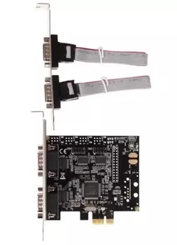 Контроллер расширения Espada FG-EMT04A-1-BU01 PCI-Ex1, 4xCOM9M (OEM)