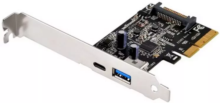 Контроллер расширения SilverStone G56ECU030000010 PCIe x2, USB Type-C, USB 3.2