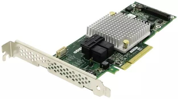 Контроллер SAS Adaptec ASR-6805 KIT (2271200-R) (УЦЕНЕННЫЙ) 2271200-R (PCI-E v2 x8, LP,SAS 6G, RAID