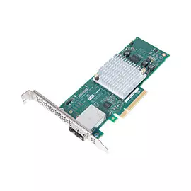 Контроллер SAS Adaptec HBA 1000-8e SGL 2288100-R (PCIe 3.0 x8 LP, SAS/SATA 12G HBA adapter, 8port