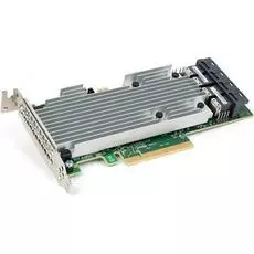 Контроллер SAS LSI 9361-16i SGL 05-25708-00 (PCIe 3.0 x8 LP, SAS/SATA 12G, RAID 0,1,5,6,10,50,60, 16port(4*int SFF8643), Cache 2GB)