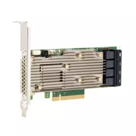 Контроллер SAS LSI 9460-16I SGL (05-50011-00) MegaRAID (PCIe 3.1 x8 LP, SAS/SATA/NVMe, RAID 0,1,5,6,10,50,60, 16port(4 * int SFF8643), 4GB Cache, 3516