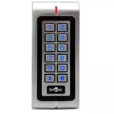 Контроллер Smartec ST-SC040EK автономный со встроенными считывателем EM и Wiegand-входом: память на 2500 пользователей
