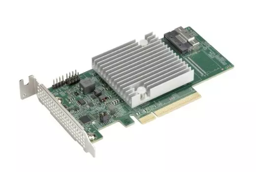 Контроллер Supermicro AOC-S3808L-L8IT 8 int 12Gb/s SAS3 ports, x8 Gen4, HBA, LP, 122HDDw/exp
