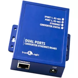 Конвертер интерфейсов IronLogic Z-397 (мод. WEB)/Z-397 WEB с гальванической развязкой Ethernet / RS485 x2