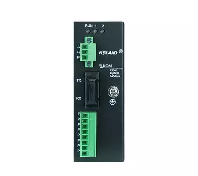 Конвертер промышленный Kyland KOM200 302110019 1 100Base-FX multi mode fiber port, SC connector, 1310nm, 5km, 1 RS485 serial port, 2 RS232 serial port