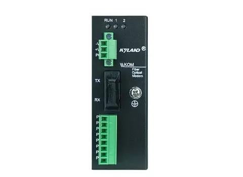 Конвертер промышленный Kyland KOM200 302110029 1 100Base-FX multi mode fiber port, SC connector, 1310nm, 5km, 1 RS485 serial port, 2 RS232 serial port