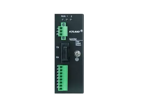Конвертер промышленный Kyland KOM200 302110051 1 100Base-FX multi mode fiber port, SC connector, 1310nm, 5km, 1 RS232 serial port, 1 RS422 serial port