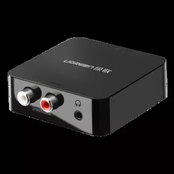 Конвертер UGREEN 30523 Coaxial/Toslink to RCA L/R+3,5мм, цвет: черный