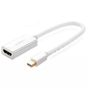Конвертер UGREEN MD112 40361_ Mini DP/HDMI Female, 4K, white