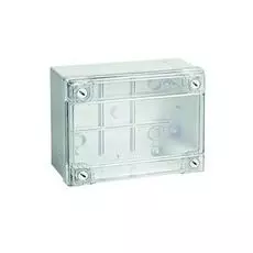 Коробка распределительная DKC 54220 с гладкими стенками, прозрачная, IP56, 240х190х90мм, "Express"