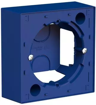 Коробка для наружного монтажа Systeme Electric ATN001100 AtlasDesign Аквамарин