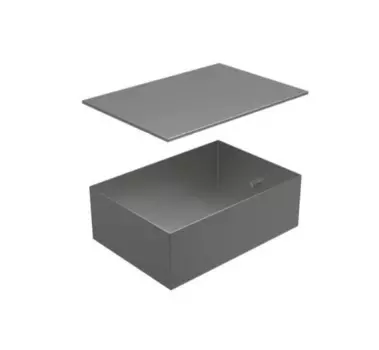 Коробка Ecoplast 70161 BOX/6-8 металлическая с крышкой для заливки в пол 249,6х167,6х75мм, для люков 70062, 70082