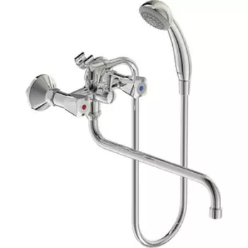 Смеситель для ванны Vidima Practic с душем, хром (BA230AA)