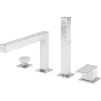 Смеситель на борт ванны Cezares Porta (PORTA-BVDM4-BIO)