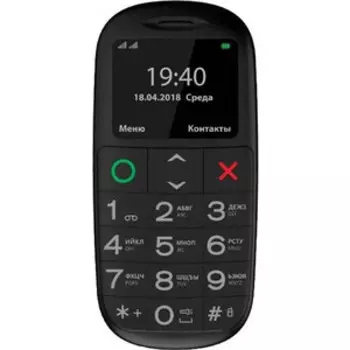 Сотовый телефон Vertex C312 Black