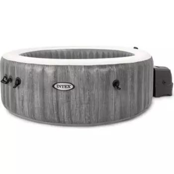 СПА-бассейн Intex 28440 Greywood Deluxe 145/196х71 см 795л круглый с круговым пузырьковым массажем