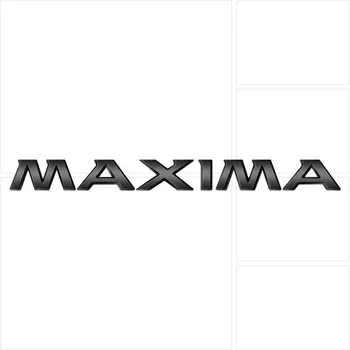 3D автомобильный декор ABS пластик черный/серебристый буква логотип для MAXIMA эмблема автомобиля задняя дверь багажника значок аксессуары