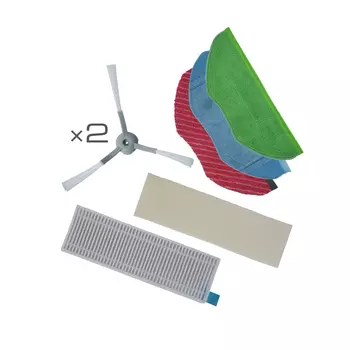 Набор из 2 боковых щёточек, 3 тряпочек и 2 фильтров Total Care Kit S95 ZR793000