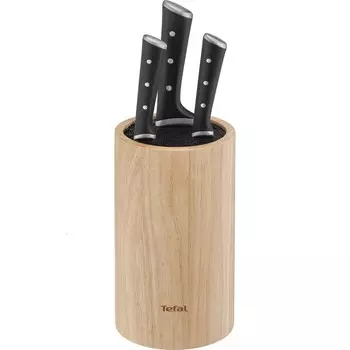 Набор ножей Tefal ICE FORCE c деревянным блоком 3 шт. K2324S75