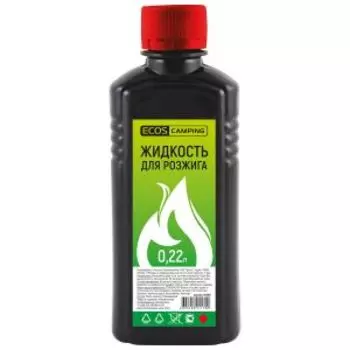 Жидкость для розжига Ecos, 0.22 л