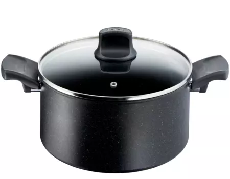 Кастрюля с крышкой Black Stone 5.2 л 24 см G2814602