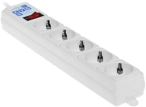 Сетевой фильтр Power Cube SPG-B-15-WHITE 5 м, 5 розеток, белый