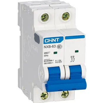 Автоматический выключатель модульный CHINT 814108 NXB-63 2P 32А 6кА х-ка D (R)