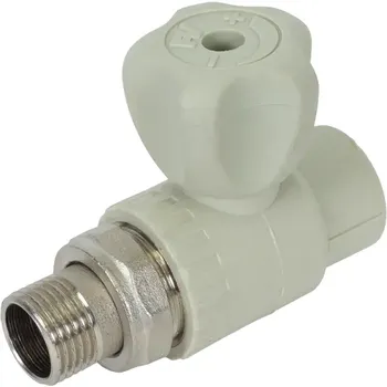 Кран для радиатора FV-PLAST прямой 20x1/2", полипропилен A314020000