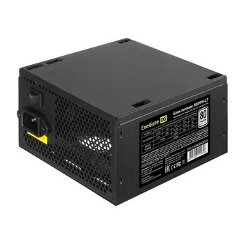 Блок питания ATX Exegate 500PPH-LT 500W, APFC, 120mm fan, 80Plus Standart