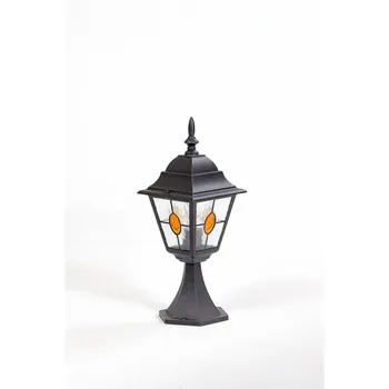 Наземный фонарь IP44 Oasis Light QUADRO M lead GLASS 79904MlgY Bl