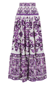 Хлопковая юбка Dolce & Gabbana