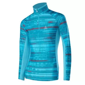 Женский свитер LOFFLER Thermo-Innenvelours голубой 2018/2019 (Размер: 34)
