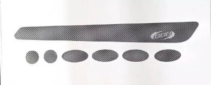 Защита пера BBB BikeSkin, черный, BBP-51