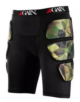 Защитные шорты GAIN THE SLEEPER Hip/Bum Protectors, камуфляж 2019 (Размер: S)