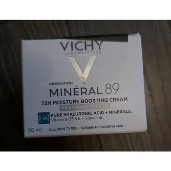 Mineral 89 72H Увлажняющий крем без запаха, 50 мл, Vichy