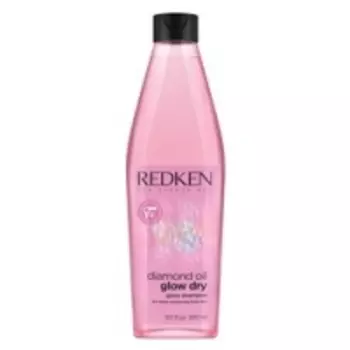 Redken Diamond Oil Glow Dry - Шампунь для блеска волос, 300 мл