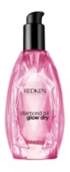 Redken Diamond Oil Glow Dry - Термозащитное масло, ускоряющее укладку, 100 мл