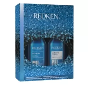 Redken Extreme – Подарочный набор для Фанатов Прочности: Шампунь, 300 мл + Кондиционер, 300 мл