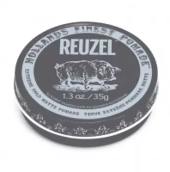 Reuzel - Помада экстрасильной фиксации для укладки мужских волос Extreme Hold Matte Pomade Piglet, 35 г