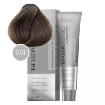 Revlon Professional Revlonissimo Colorsmetique - Краска для волос, 6.01 темный блондин пепельный, 60 мл.
